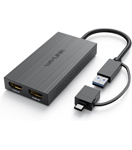 Amazon.co.jp: WAVLINK DisplayLink USB HDMI変換アダプター デュアル